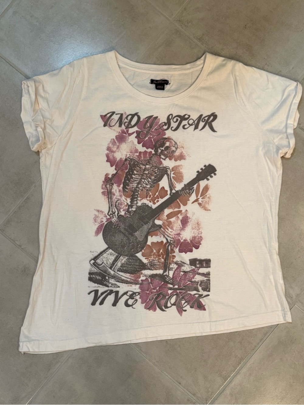 Joe Browns Indy Star Asym Hem Tee Sz 16